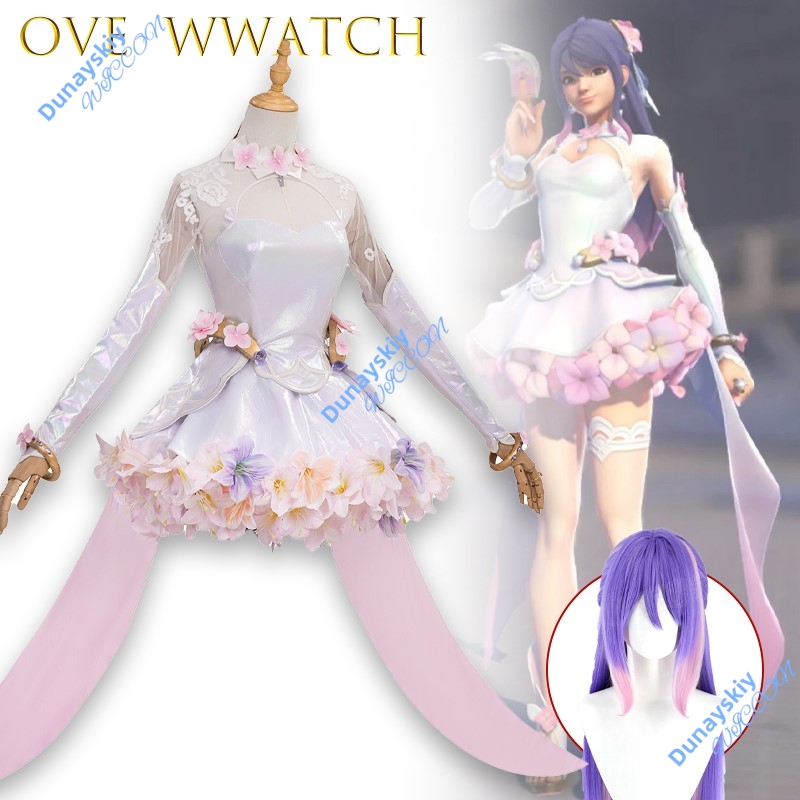 Embroidery Uniforms - Braut Kiriko Komplettes Cosplay Outfit Hortensie