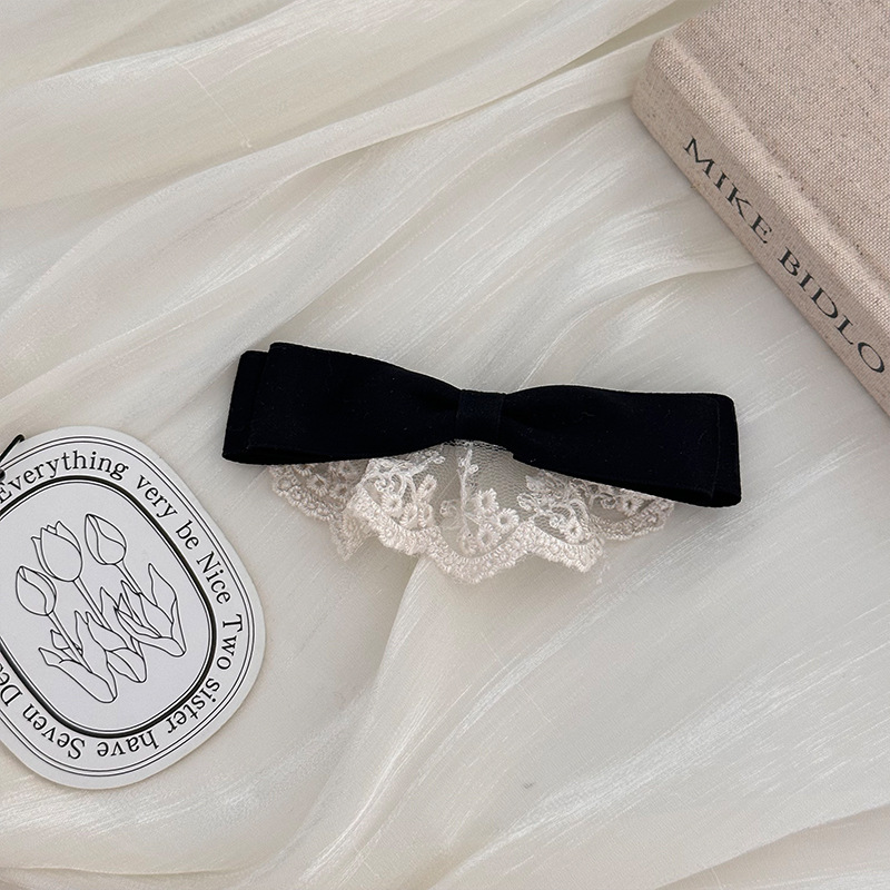 Embroidery Ribbon - Haarspangen und Haarclips Accessoires Schleife für