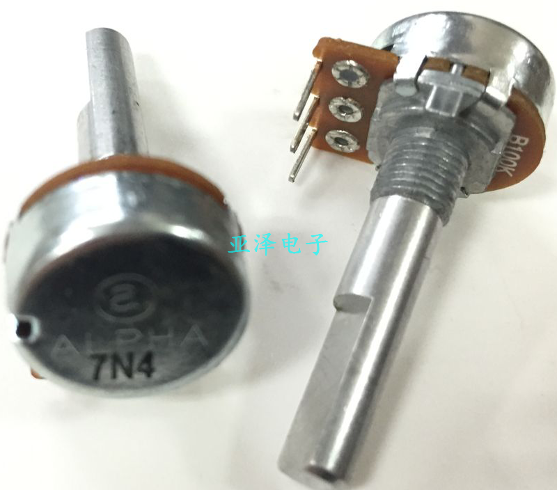 Embroidery Alpha - Taiwan Alpha 16 Einzelpotentiometer Drei-Pin-Position B100K