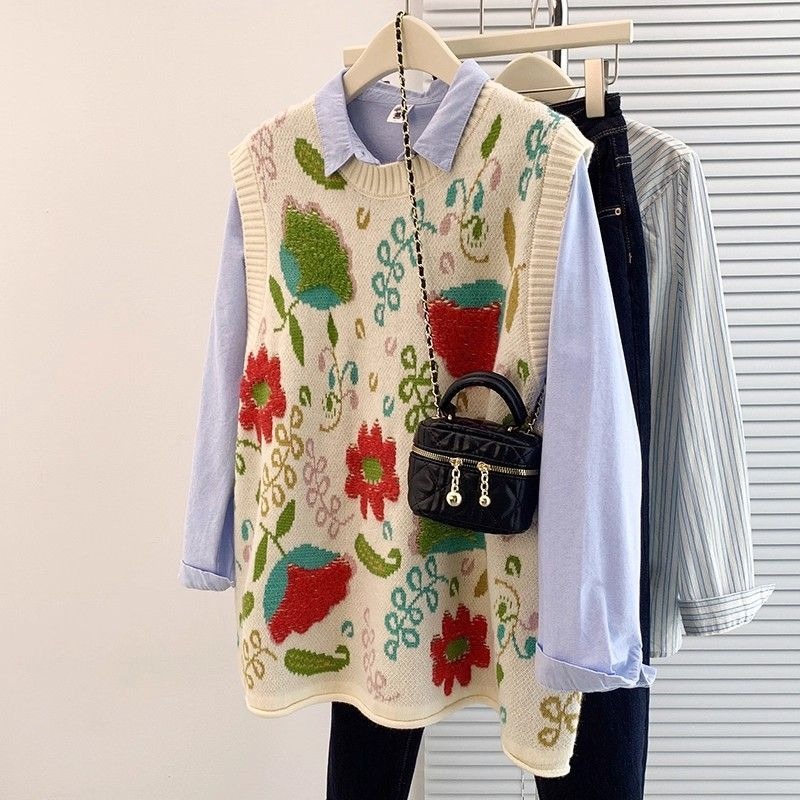 Embroidery Artist - Top für Damen, Herbst, künstlerisch, jugendlich,