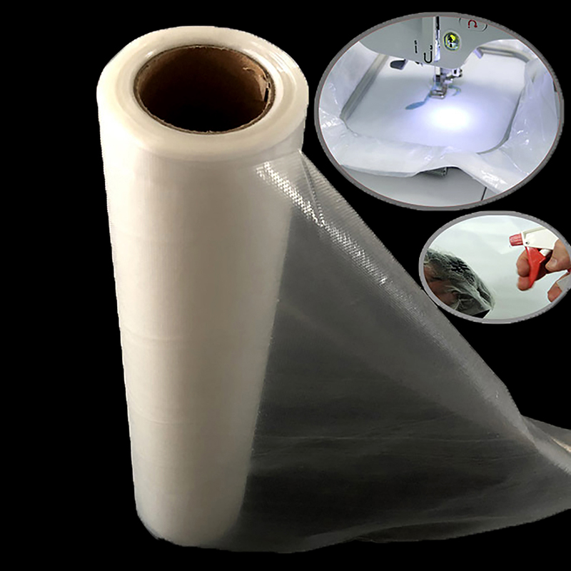 Water Soluble Stabilizer - Maschinenstickerei-Stabilisator Wasserlösliche Stickerei-Überlagerungsfolie 11,8 Zoll*10 Yards