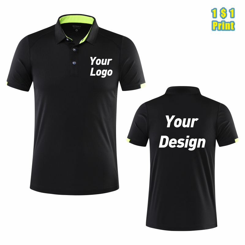 Embroidery Uniforms - Schnell trocknendes, atmungsaktives Sport-Poloshirt mit individuellem
