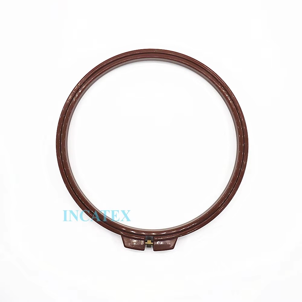 Embroidery Hoop Plastic - 3 Stück hochwertige Barudan Flachstickmaschinen-Ersatzteile, Kunststoff-Rundrahmen,