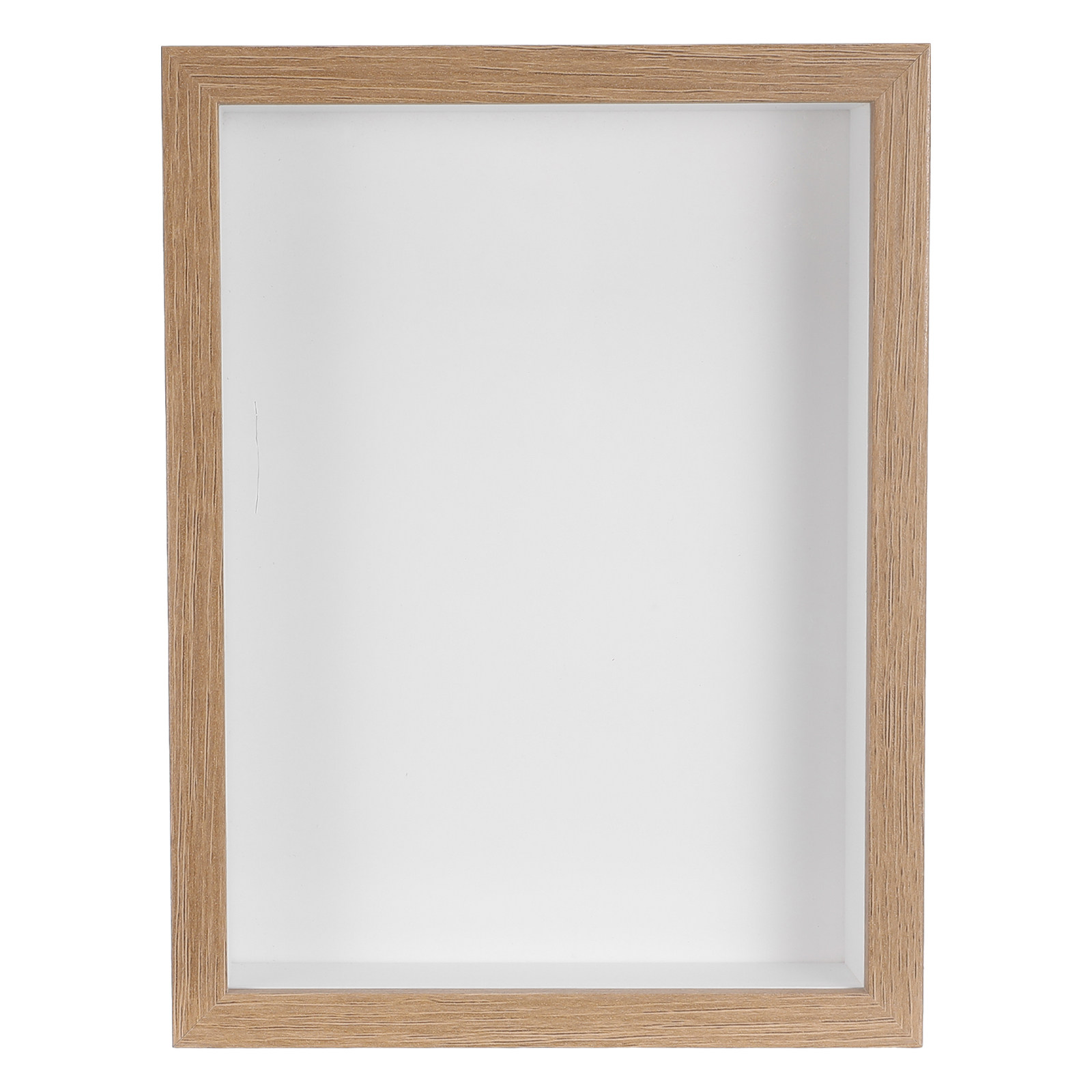 Frame Display Wood - Holzgerahmte Insektenvitrine mit weißem Futter, Schmetterlings-Aufbewahrungsschrank