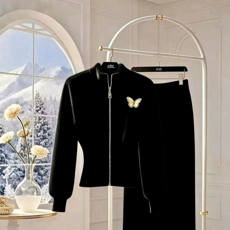Neue Luxus High-End-Woll Gestr – Embroidery Uniforms Bewertung und Preis