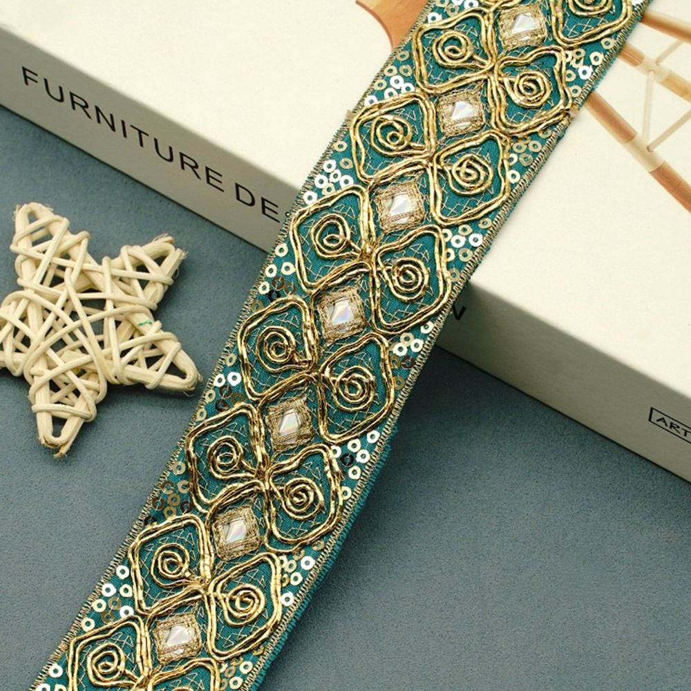 4,5 cm breites besticktes Spit – Embroidery Ribbon Bewertung und Preis