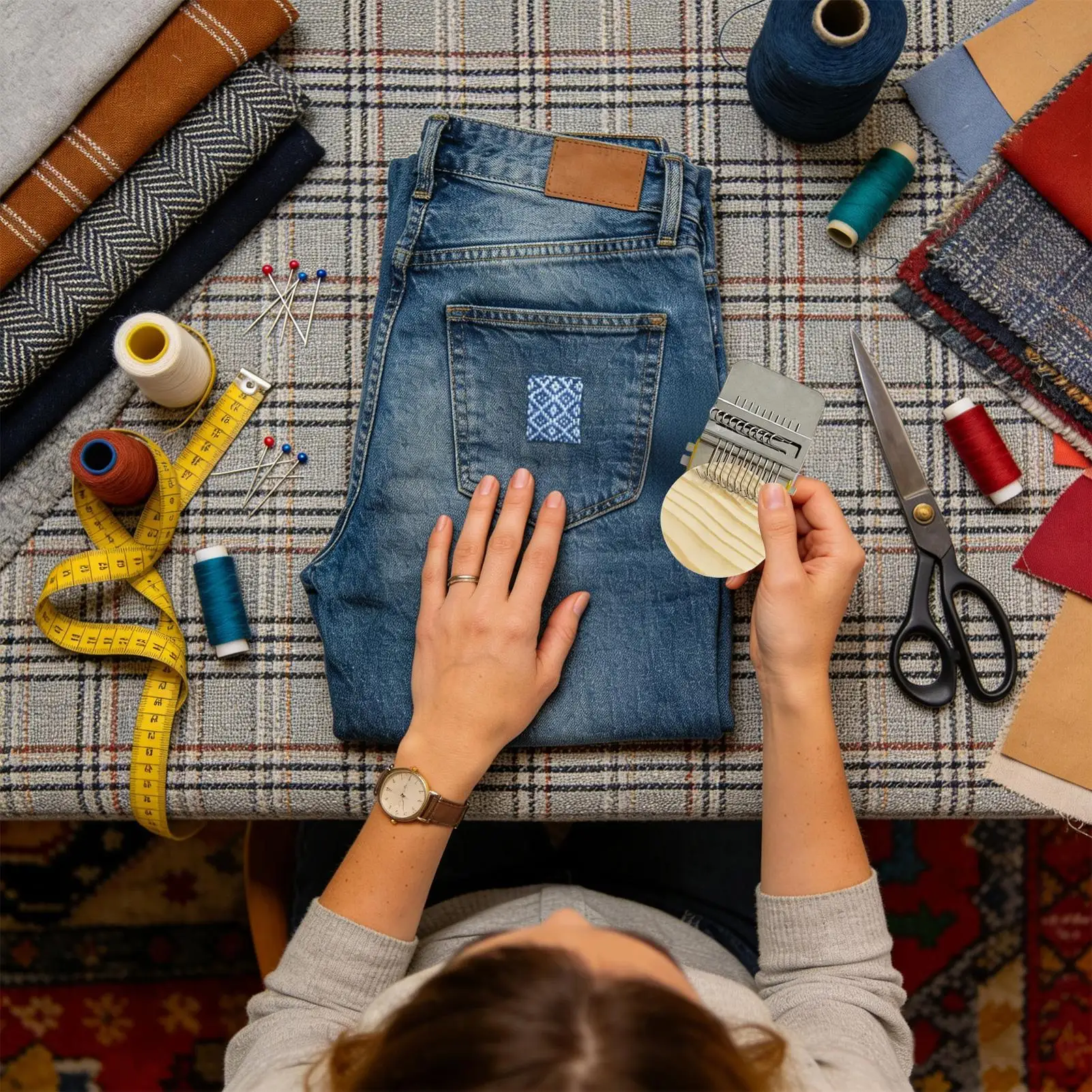 Stopfbrett-Set, Nähwerkzeug, S – Embroidery Patches Bewertung und Preis