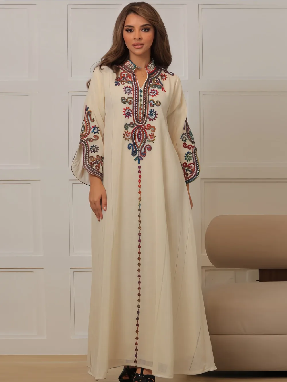 Muslimische Abaya für Frauen P – Embroidery Arabic Bewertung und Preis