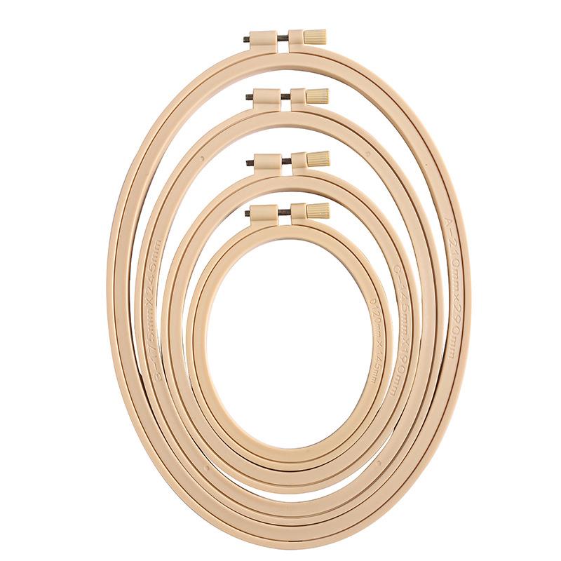 Nachahmung Bambus Kunststoff o – Embroidery Hoop Plastic Bewertung und Preis