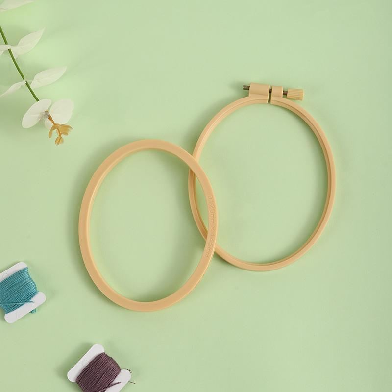 Nachahmung Bambus Kunststoff o – Embroidery Hoop Plastic Bewertung und Preis
