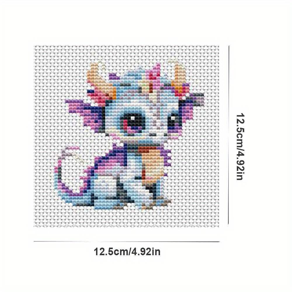 12Pcs Drachen Kreuz Stich 11CT – Embroidery Vs Cross Stitch Bewertung und Preis