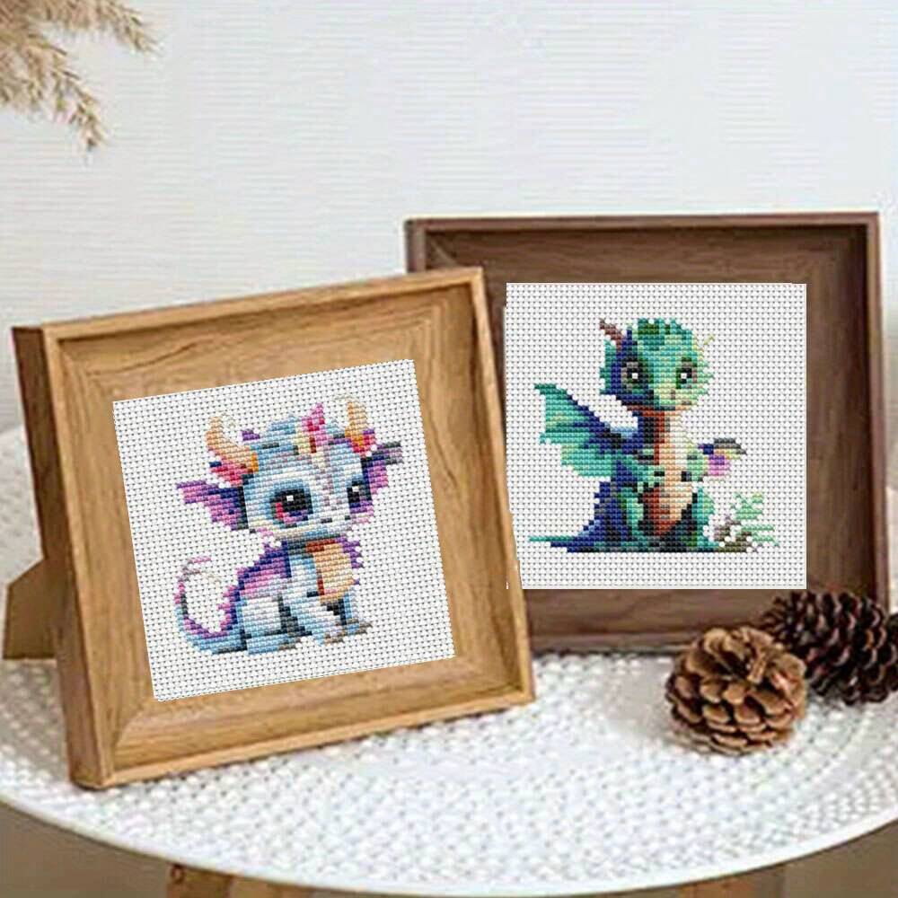 12Pcs Drachen Kreuz Stich 11CT – Embroidery Vs Cross Stitch Bewertung und Preis