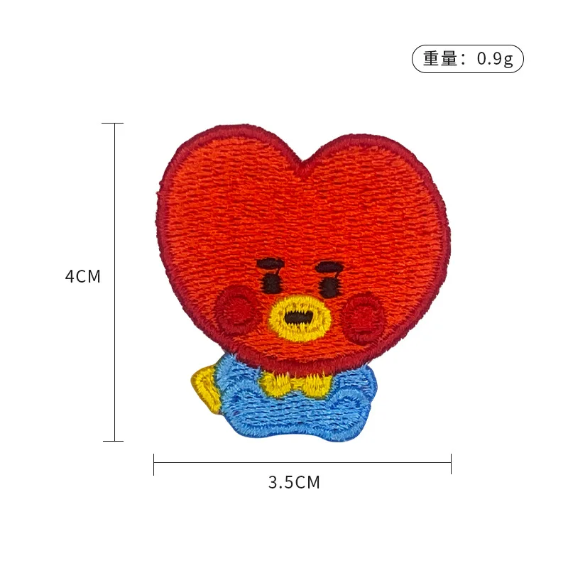 @BT21 Koya, ein zweidimensiona – Embroidery Patches Bewertung und Preis