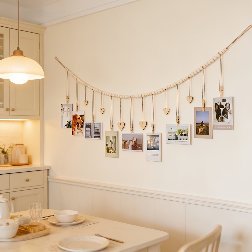 Hängende Foto-Display-Wanddeko – Frame Display Wood Bewertung und Preis