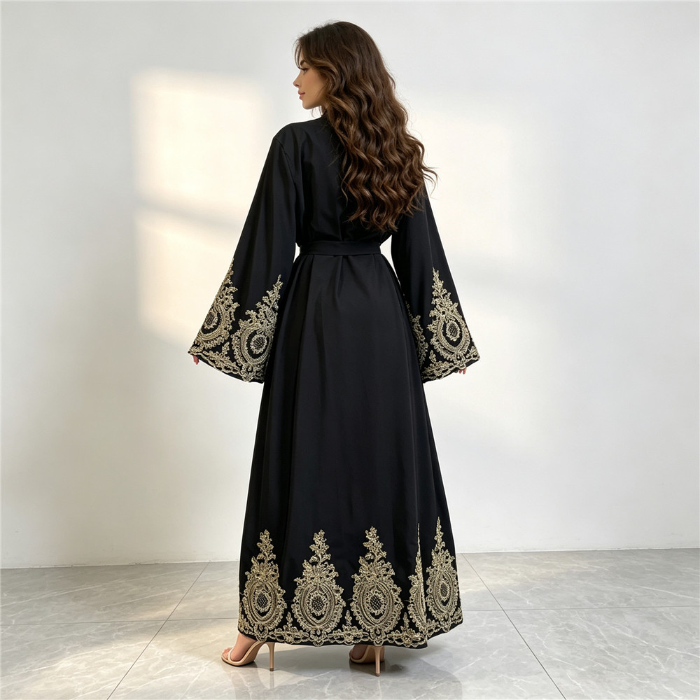 Neue Abaya Dubai Luxus Kimono  – Embroidery Arabic Bewertung und Preis