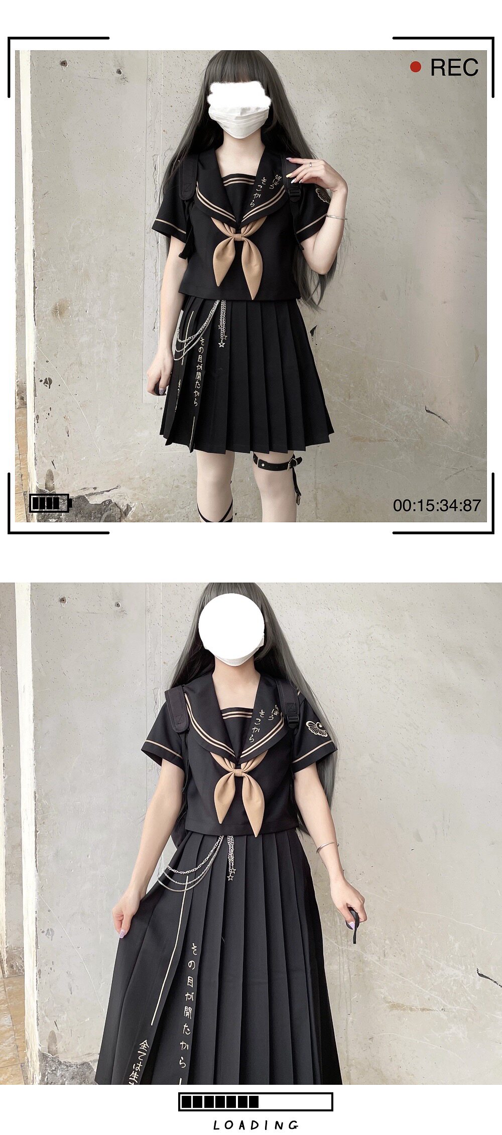 Mädchen JK Matrosenanzug Zweit – Embroidery Uniforms Bewertung und Preis