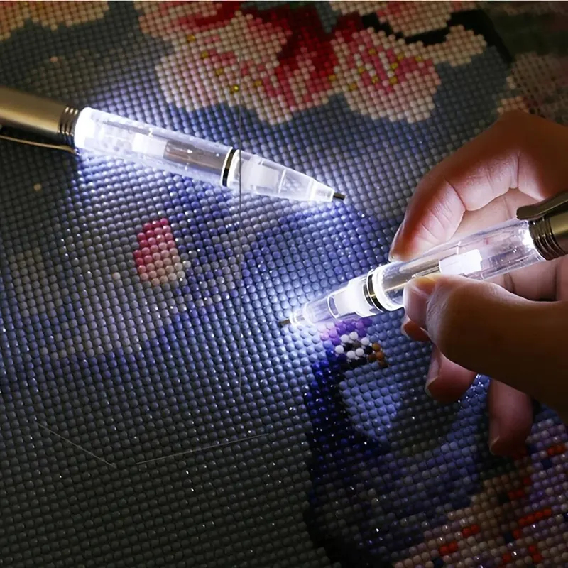 LED-Licht Diamantmalerei-Stift – Embroidery Handicraft Bewertung und Preis