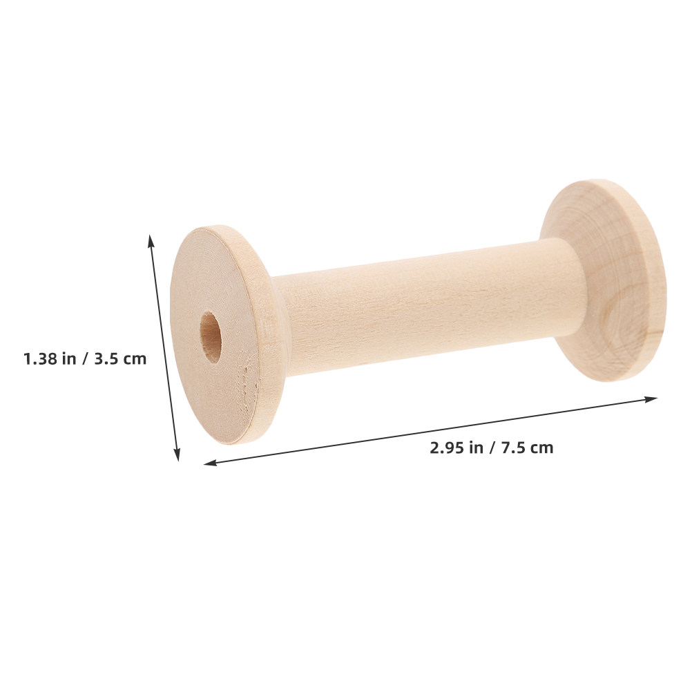 4-teiliges Set aus Holzspulenh – Embroidery Ribbon Bewertung und Preis