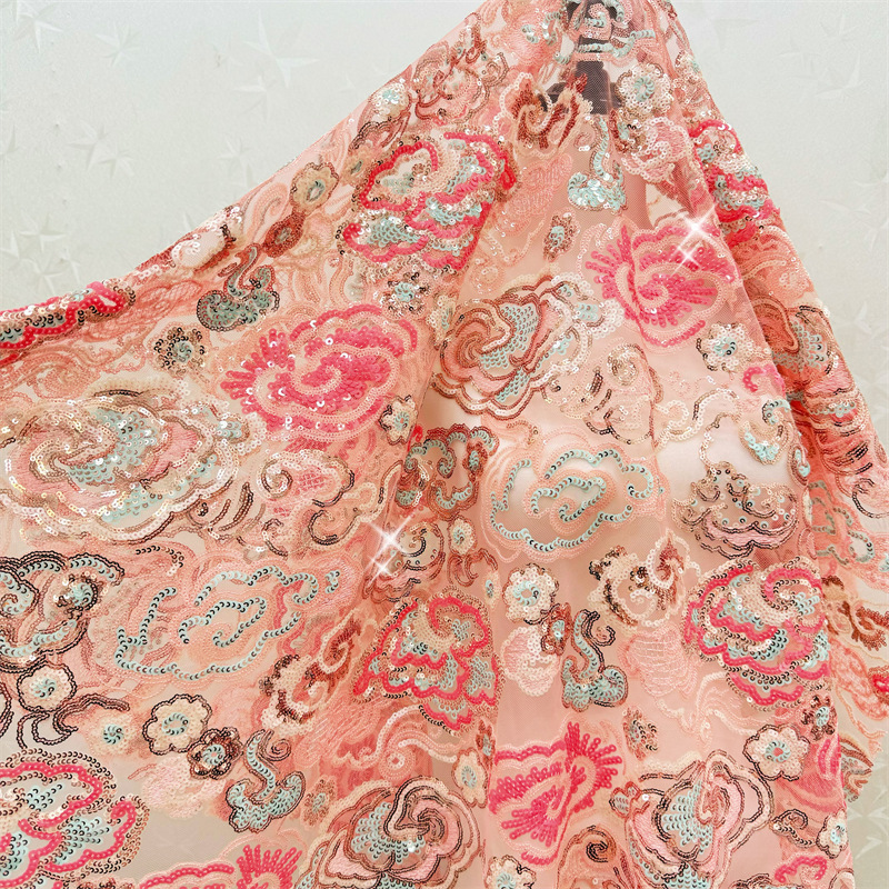 2 Yards/Lot 130cm Breiter Rosa – Embroidery Web Bewertung und Preis