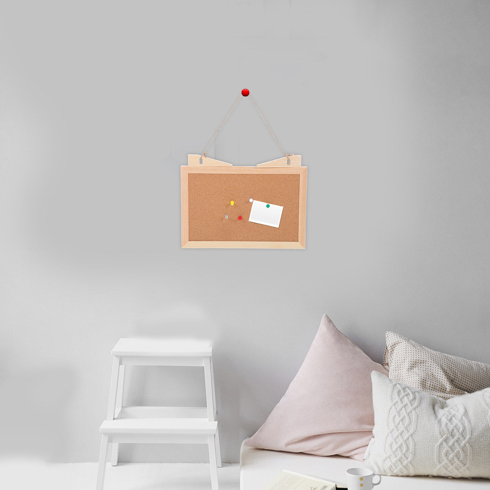Kleine Korktafel für Schreibti – Frame Display Wood Bewertung und Preis