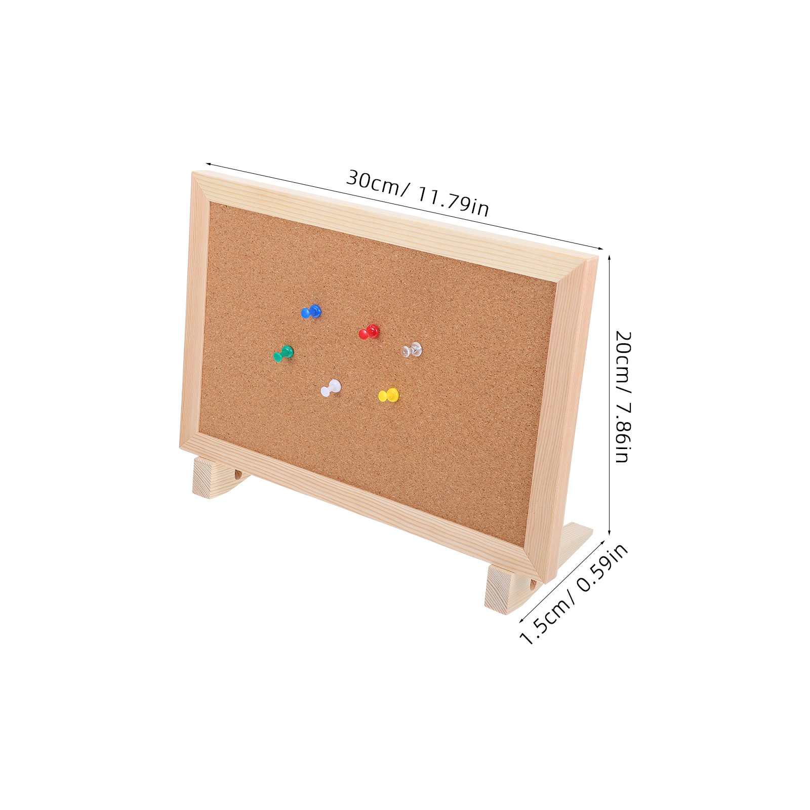 Kleine Korktafel für Schreibti – Frame Display Wood Bewertung und Preis