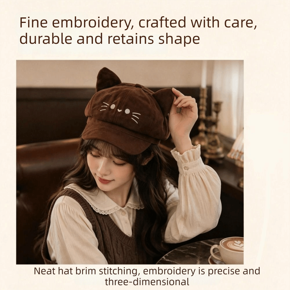 Niedliche bestickte Katzenohre – Embroidery Artist Bewertung und Preis