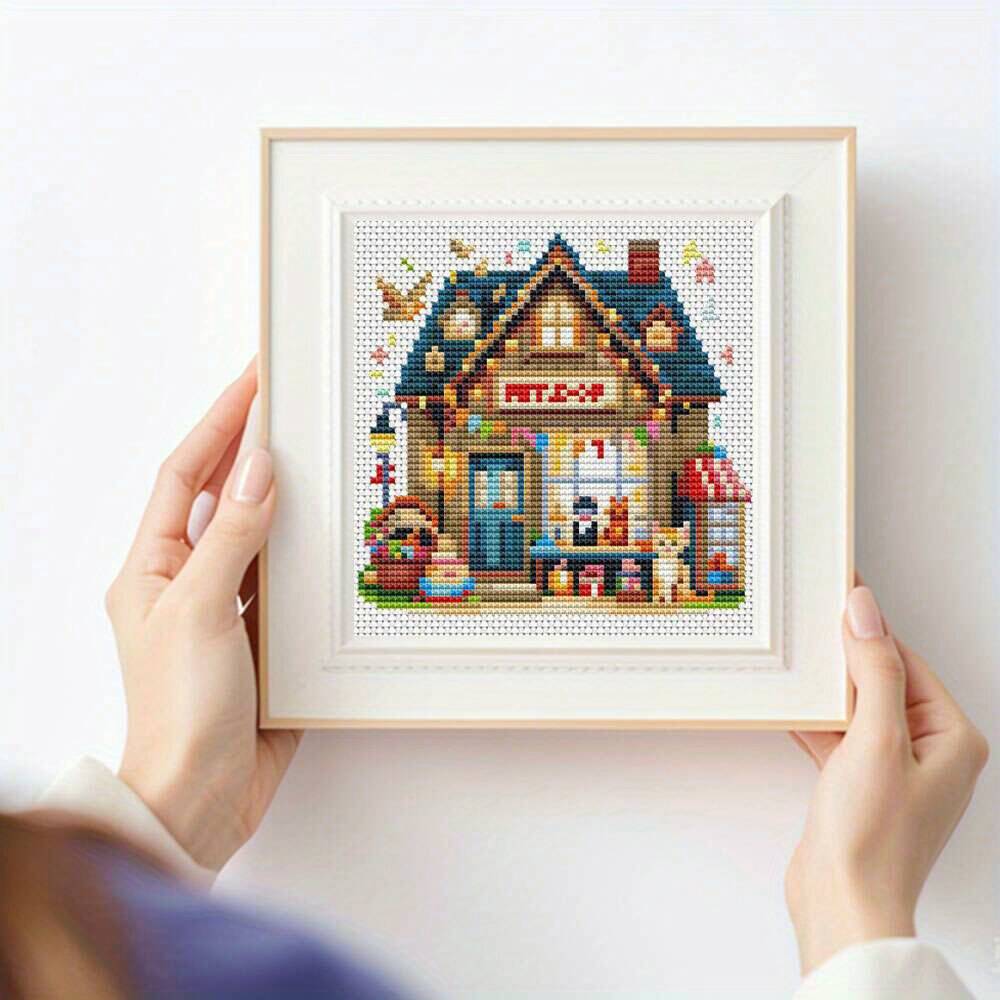 12-teiliges Kreuzstich-Set, Ha – Embroidery Vs Cross Stitch Bewertung und Preis