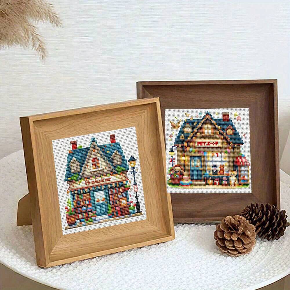 12-teiliges Kreuzstich-Set, Ha – Embroidery Vs Cross Stitch Bewertung und Preis