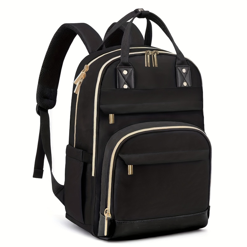 Zweifarbiger Laptop-Rucksack f – Embroidery Water Bewertung und Preis