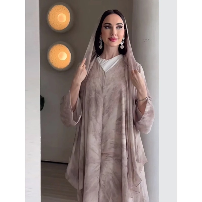 Schal Damenkleid Abaya Cardiga – Embroidery Arabic Bewertung und Preis