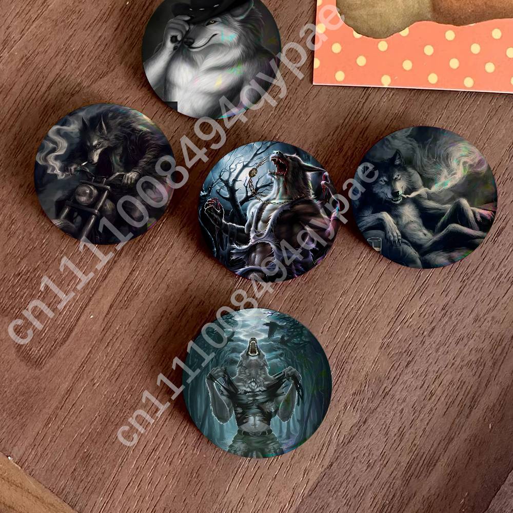S-Sigma Wolf Alpha Button Pin  – Embroidery Alpha Bewertung und Preis