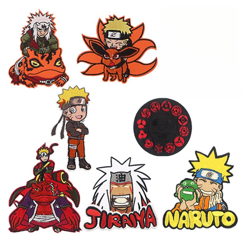 Naruto Cartoon-Anime-Aufnäher  – Embroidery Patches Bewertung und Preis