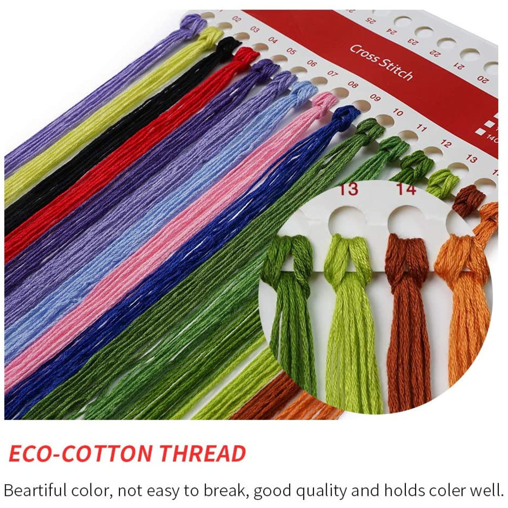 Landschaft Van Gogh DIY Kreuzs – Embroidery Vs Cross Stitch Bewertung und Preis