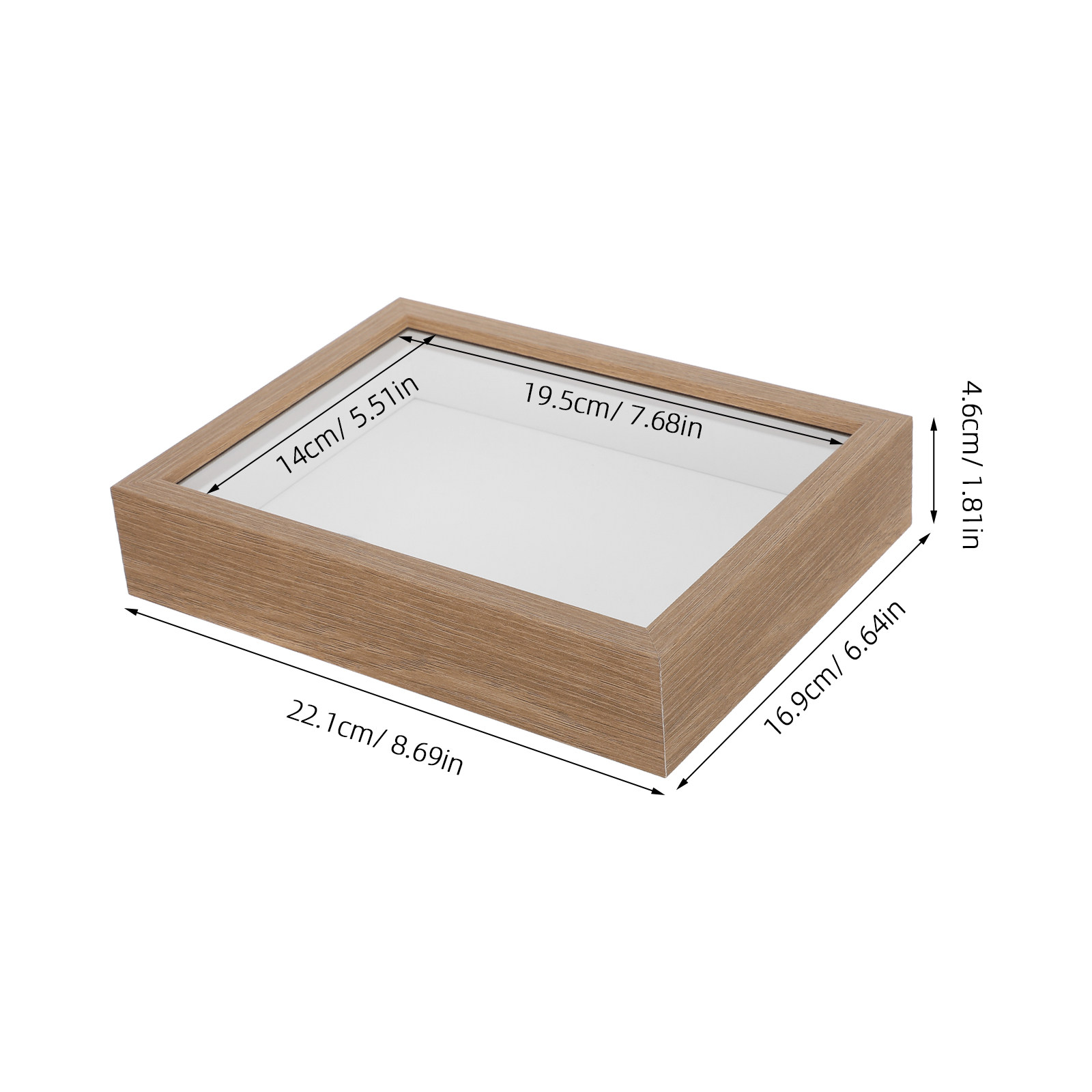 Holzgerahmte Insektenvitrine m – Frame Display Wood Bewertung und Preis
